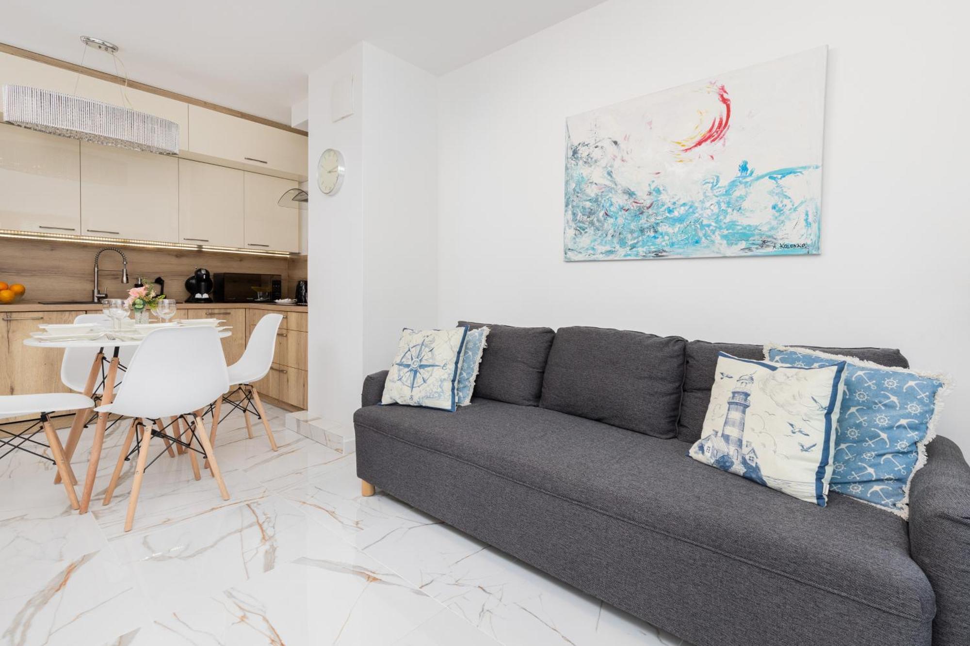 Batorego 7 Apartament With Terrace & Parking Downtown Gdynia By Renters Екстер'єр фото